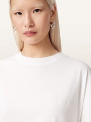AllSaints White Lola Amelie T-Shirt - Image 5 of 7
