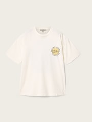 AllSaints White Sun City Etta T-Shirt - Image 7 of 7