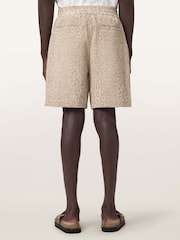 AllSaints Brown Hockley Suede Shorts - Image 4 of 7