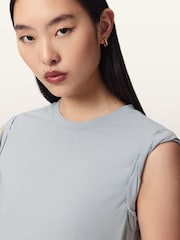 AllSaints Blue West Tank Top - Image 4 of 8