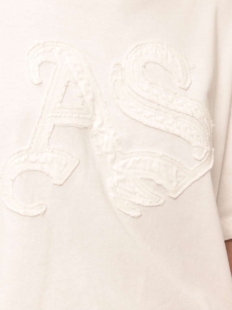 AllSaints White Insignia Etta T-Shirt - Image 6 of 6 AllSaints White Insignia Etta T-Shirt - Image 6 of 6