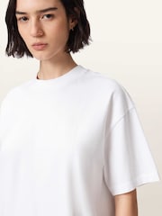 AllSaints White Mabel Etta T-Shirts - Image 5 of 8