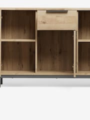Light Bronx Oak Effect TV Unit - Image 3 of 5