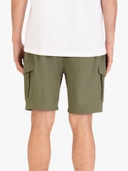 Luke 1977 Green Techshort Clover Cargo Shorts - Image 2 of 7