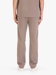 Luke 1977 Brown Eiffel Fawn Uncuffed Joggers - Image 2 of 7