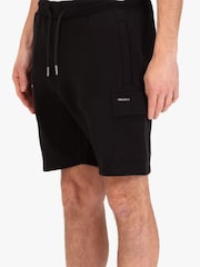 Luke 1977 Black Dr Bossa Shorts - Image 3 of 7