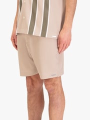 Luke 1977 Cream Helston Dark Ecru Shorts - Image 3 of 6