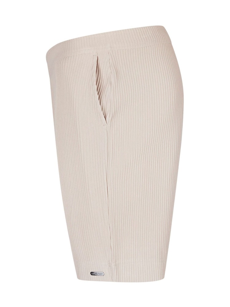 Luke 1977 Cream Helston Dark Ecru Shorts - Image 6 of 6