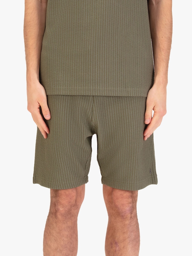 Luke 1977 Green Waffle Short Clover Textured Short - Image 1 of 7