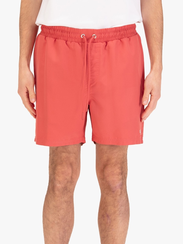 Luke 1977 Pink Stately Watermelon Swim Shorts - Image 1 of 7