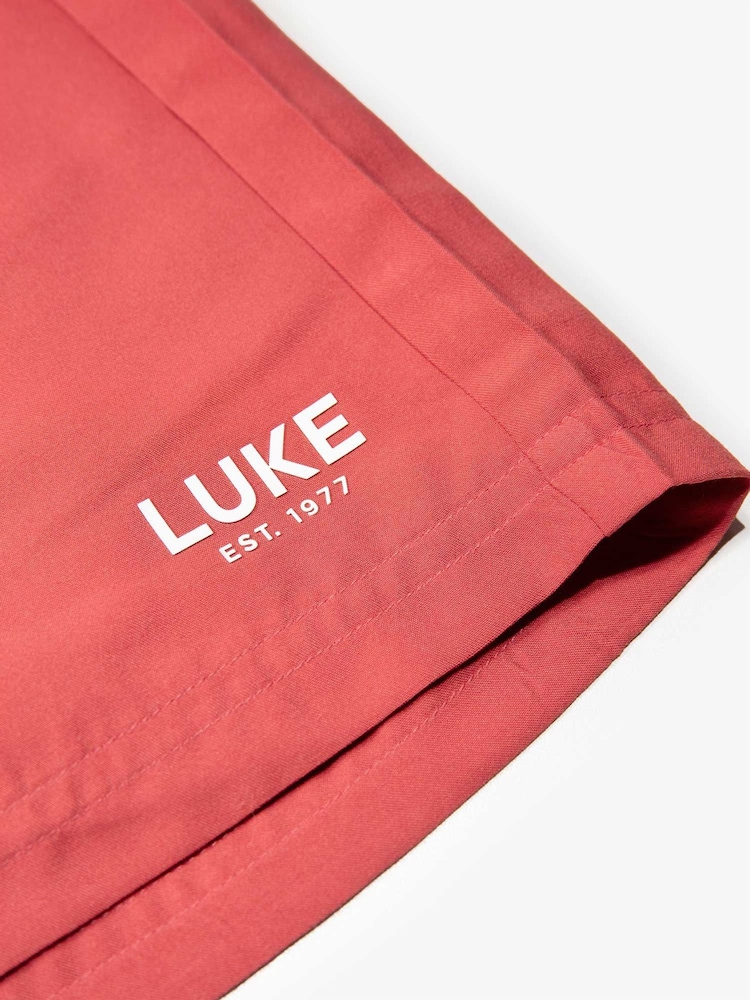 Luke 1977 Pink Stately Watermelon Swim Shorts - Image 7 of 7