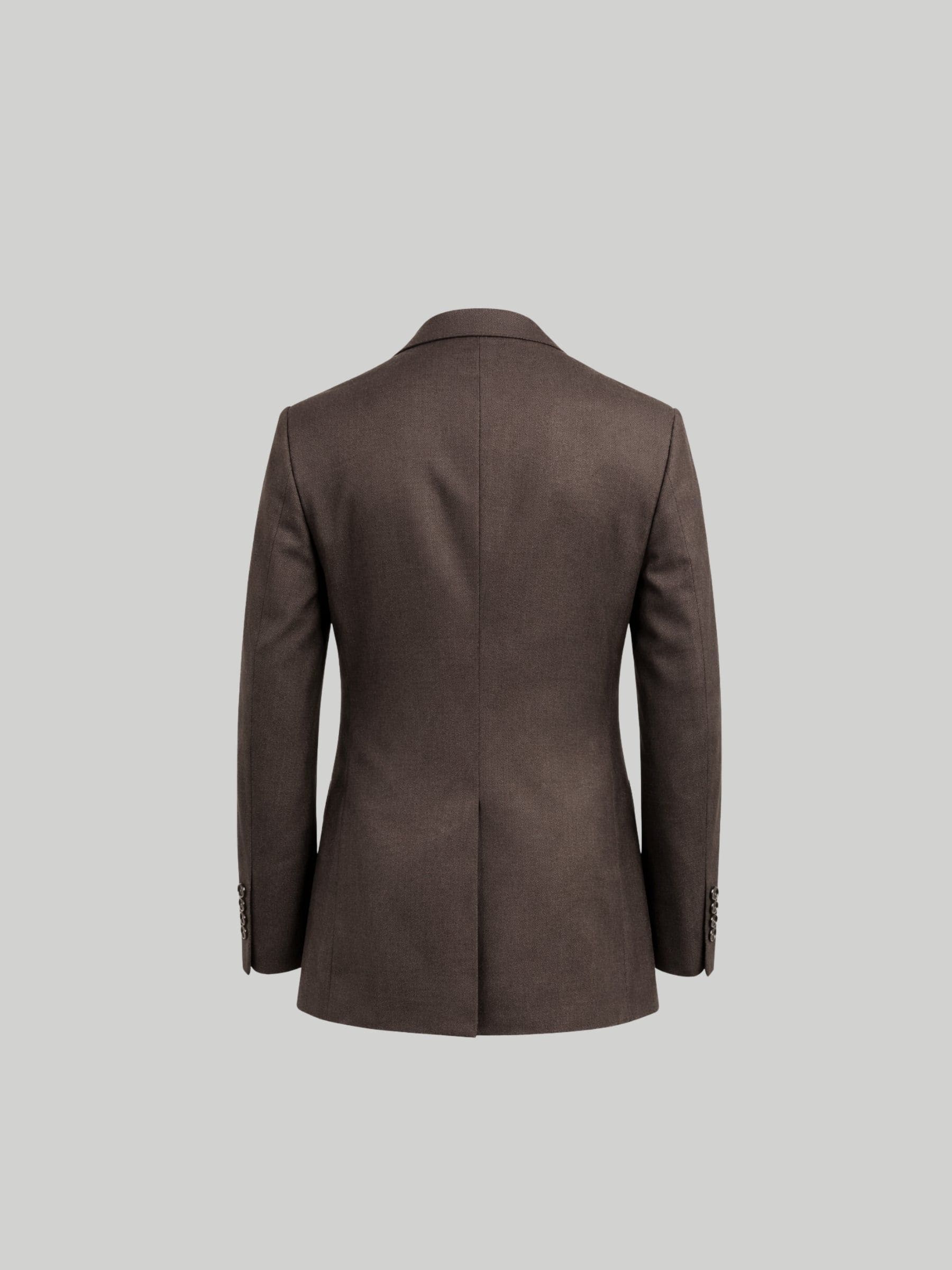 Buy Harry Brown Brown Single Breasted Slim Fit Linen Blend Suit