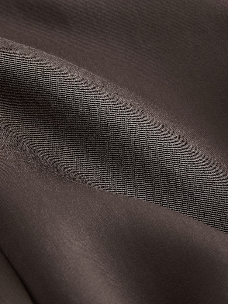 Chocolate Brown N. Premium Tencel Soft Long Sleeve Shirt - Image 2 of 3
