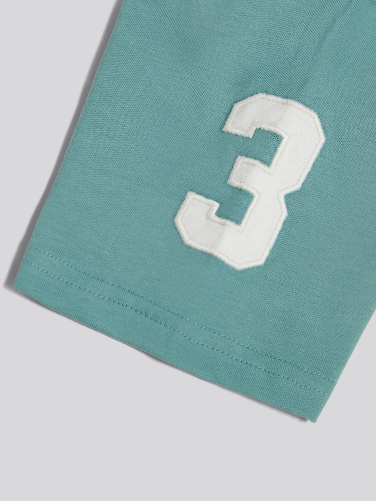 U.S. Polo Assn. Navy Blue Player 3 Colour Block T-Shirt - Image 10 of 10 U.S. Polo Assn. Navy Blue Player 3 Colour Block T-Shirt - Image 10 of 10