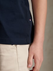 U.S. Polo Assn. Navy Blue Player 3 Colour Block T-Shirt - Image 6 of 10