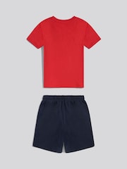 U.S. Polo Assn Red Graphic Top & Short Set - Image 2 of 4