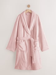 Pink Supersoft Dressing Gown - Image 4 of 6