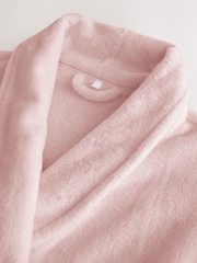 Pink Supersoft Dressing Gown - Image 5 of 6