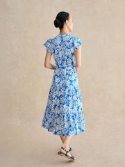 Hobbs Blue Nadine Jersey Dress - Image 2 of 3