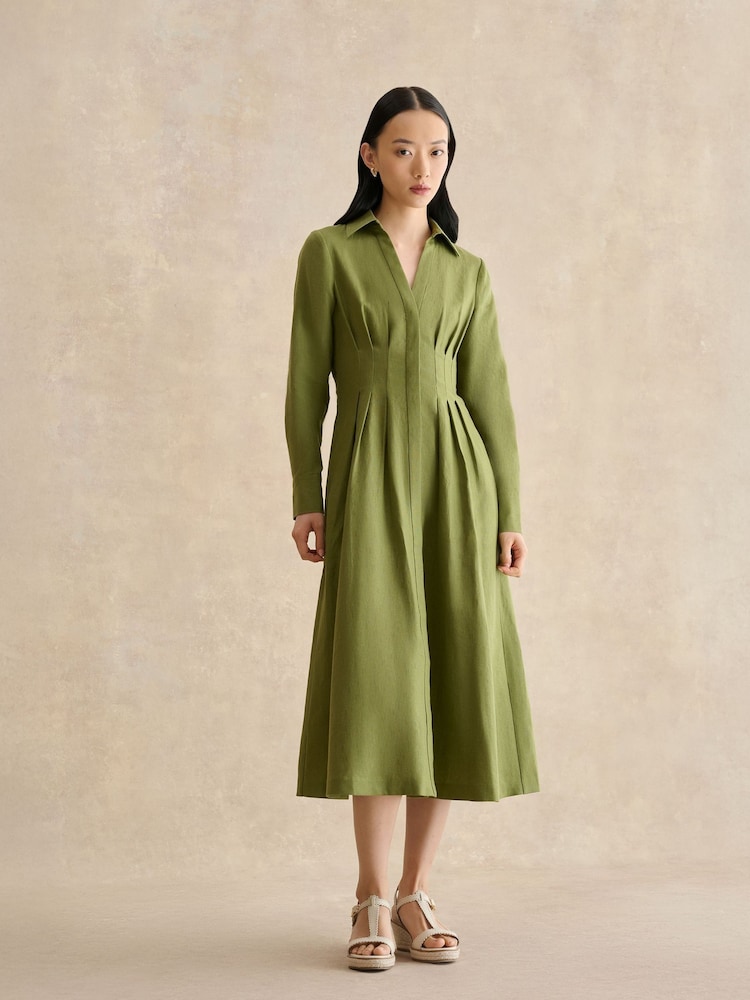 Hobbs Green Chrissy Dress - Image 1 of 3