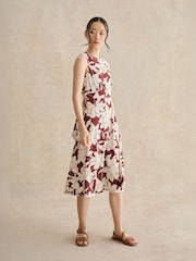 Hobbs Brown Marylise Dress - Image 1 of 3