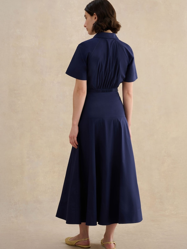 Hobbs Blue Chatham Skirt - Image 2 of 5 Hobbs Blue Chatham Skirt - Image 2 of 5