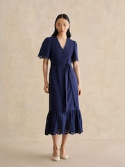 Hobbs Blue Meghan Dress - Image 1 of 3