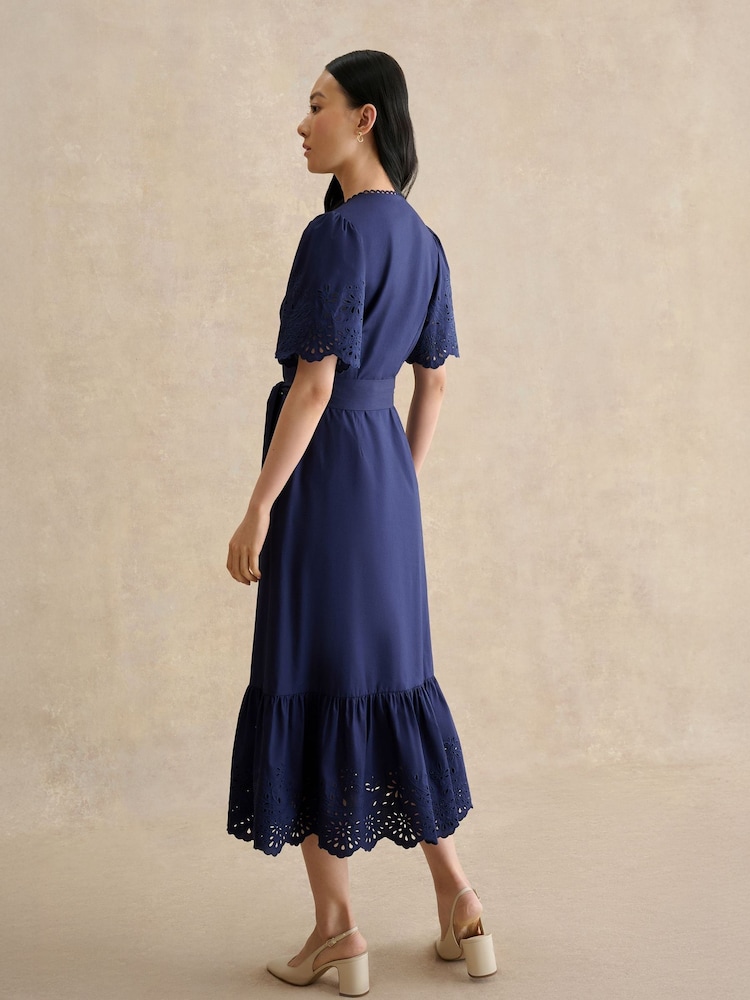 Hobbs Blue Meghan Dress - Image 2 of 3
