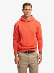 SUPERDRY Orange Micro Logo Hoodie - Image 2 of 5