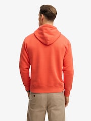 SUPERDRY Orange Micro Logo Hoodie - Image 4 of 5