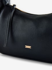 Rockett St George Black Studded Bow Handle Bag - Image 9 of 10