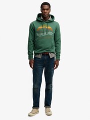 SUPERDRY Green Outdoors Mountain Relaxed Hoodie - Image 5 of 5