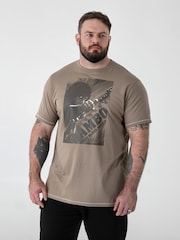 D555 Official Rambo Printed T-Shirt - Изображение 1 6