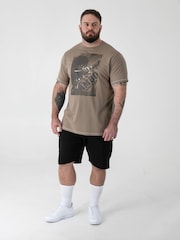 D555 Official Rambo Printed T-Shirt - Изображение 2 6