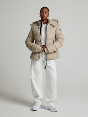 Zavetti Canada Nude Valleria Puffer Jacket - Image 1 of 7