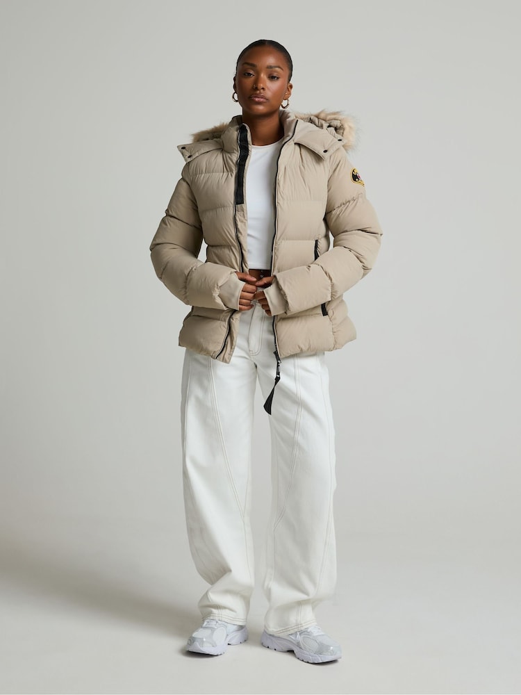 Zavetti Canada Nude Valleria Puffer Jacket - Image 1 of 7
