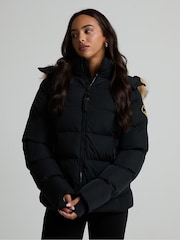 Zavetti Canada Black W Valleria Puffer Jacket - Image 1 of 4