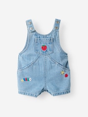 Cotton On Blue Aspen Denim Short Dungarees - Image 1 of 3