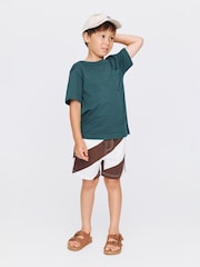 Cotton On Brown Henry Slouch Shorts - Image 3 of 5