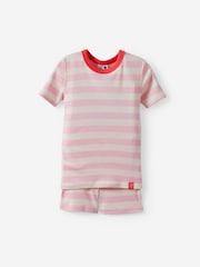 Cotton On Pink Dreamdrift Snug Short Sleeve Pyjamas Set - Image 1 of 2