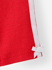 Cotton On Red Rain Rib Bike Shorts 2 Pack - Image 6 of 6