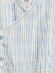 Cotton On Blue Woven Cross Over Tie Playsuit - Image 2 of 3