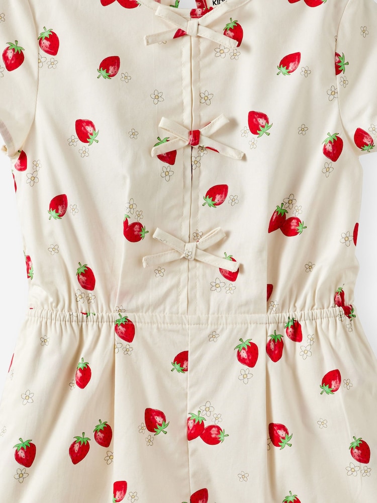 Cotton On White Woven Bow Playsuit - Image 3 of 3