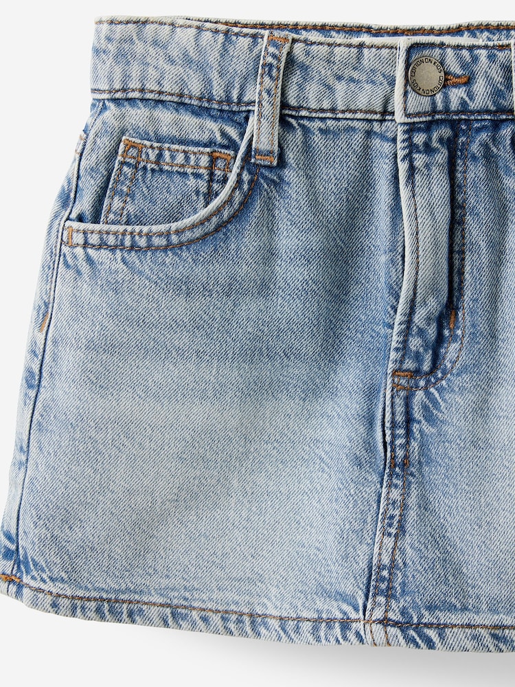 Cotton On Blue Alayna Aline Denim Skort - Image 3 of 3