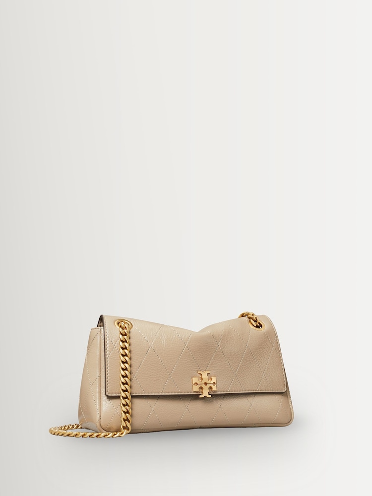 Tory Burch Cream Charlie Quilted Small Shoulder Bag - Image 2 of 5 Tory Burch Cream Charlie Quilted Small Shoulder Bag - Image 2 of 5
