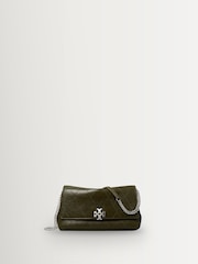 Tory Burch Green Charlie Quilted Chain Wallet - Image 1 of 4