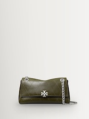 Tory Burch Green Charlie Quilted Small Shoulder Bag - Image 1 of 5