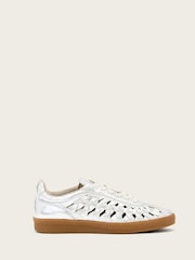 AllSaints Metallic Velma Woven Sneakers - Image 2 of 6