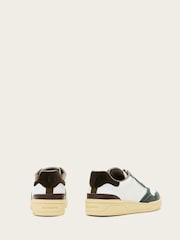 AllSaints White Regan Low Top Trainers - Image 3 of 6