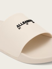 AllSaints White Date Slider Sandals - Image 5 of 5